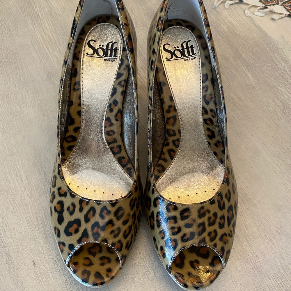 Sofft Leopard Heels